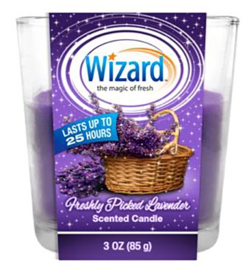 Wizard Freshly Picked Lavender Candle 3.0oz
