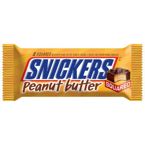 Snickers Peanut Butter 2 Squares