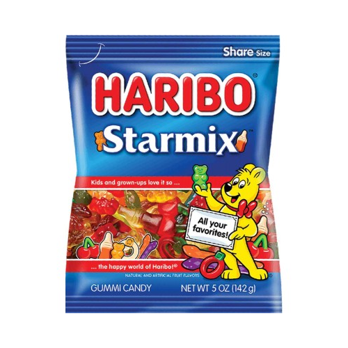 Haribo Starmix Gummi Candy 4oz