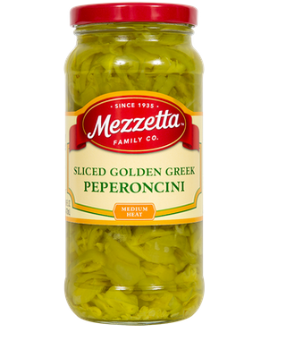 Mezzetta Deli-Sliced Golden Greek Peperoncini