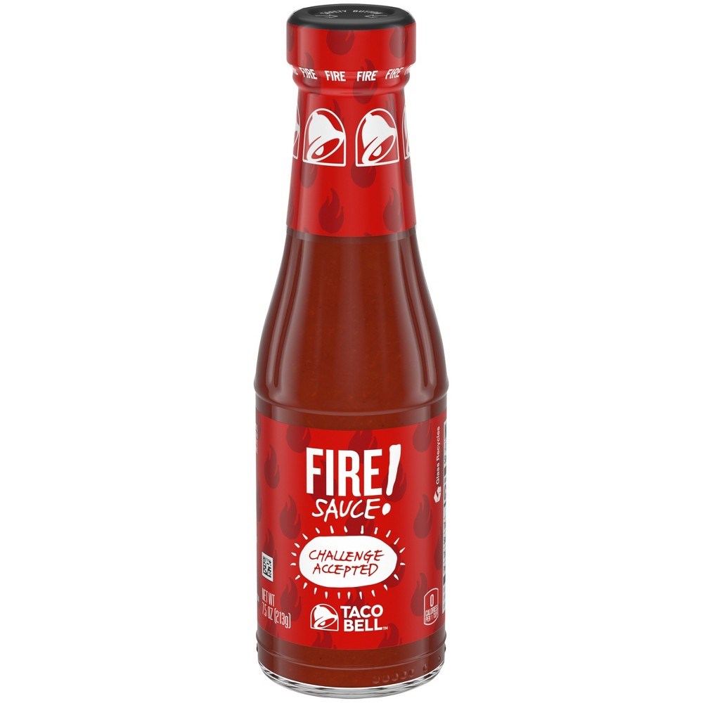 Taco Bell Fire Sauce 7.5oz (BEST BY: MAY '26)