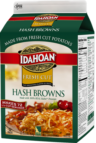 Idahoan Fresh Cut Hash Browns 34oz