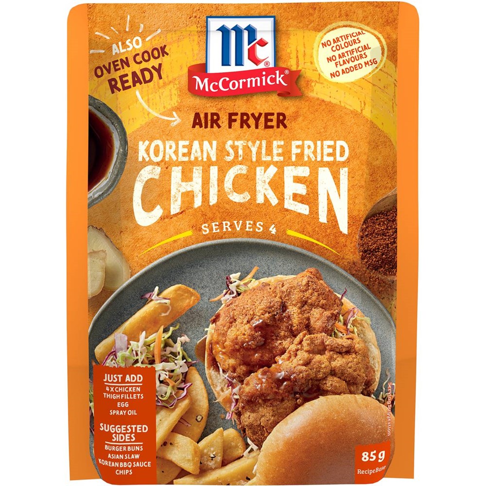 McCormick Korean Style Fried Chicken Coating 95g (BEST BY: FEB 25)