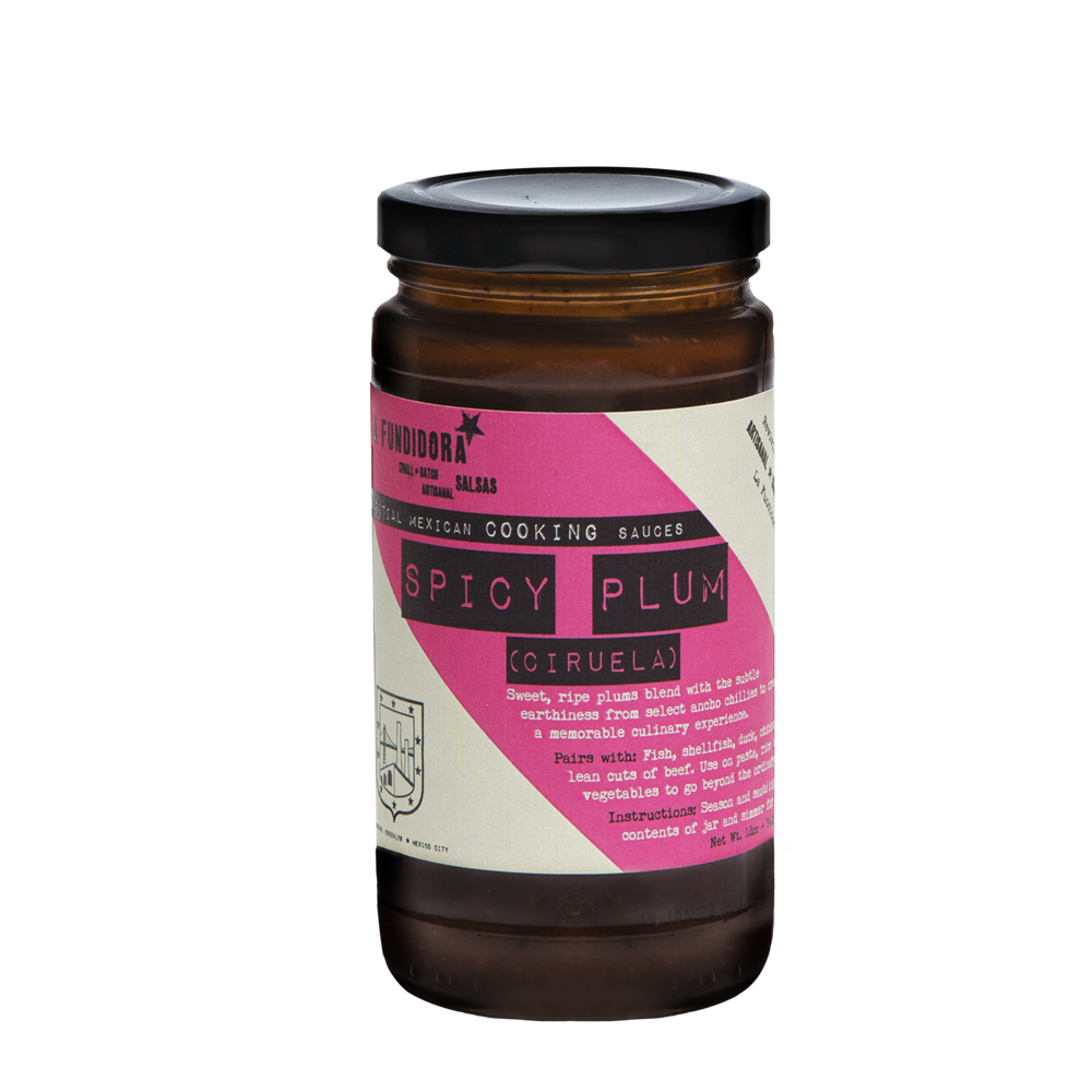 La Fundidora Spicy Plum (Ciruela) Cooking Sauce 12oz