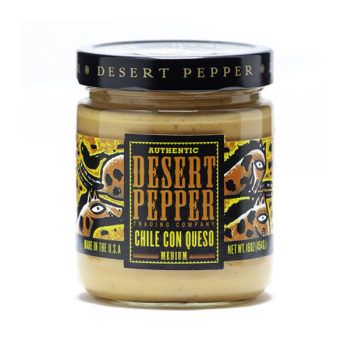 Desert Pepper Chile Con Queso Medium 16oz