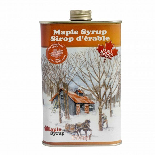 Escuminac Great Harvest Organic Maple Syrup Tin 500ml
