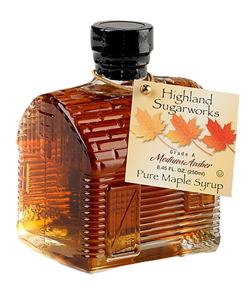 Highland Sugarworks (Cabin) Grade A Medium Amber Pure Vermont Maple Syrup 8.45oz