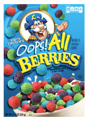 Cap'n Crunch's Oops All Berries 11.5oz