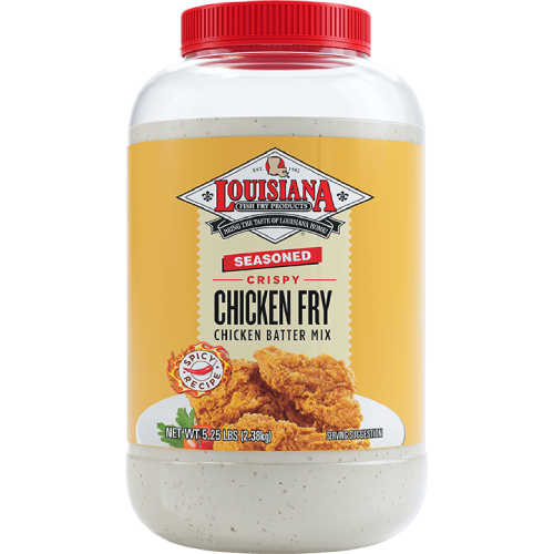 Louisiana Crispy Seasoned Chicken Fry Chicken Batter Mix 5.25lb