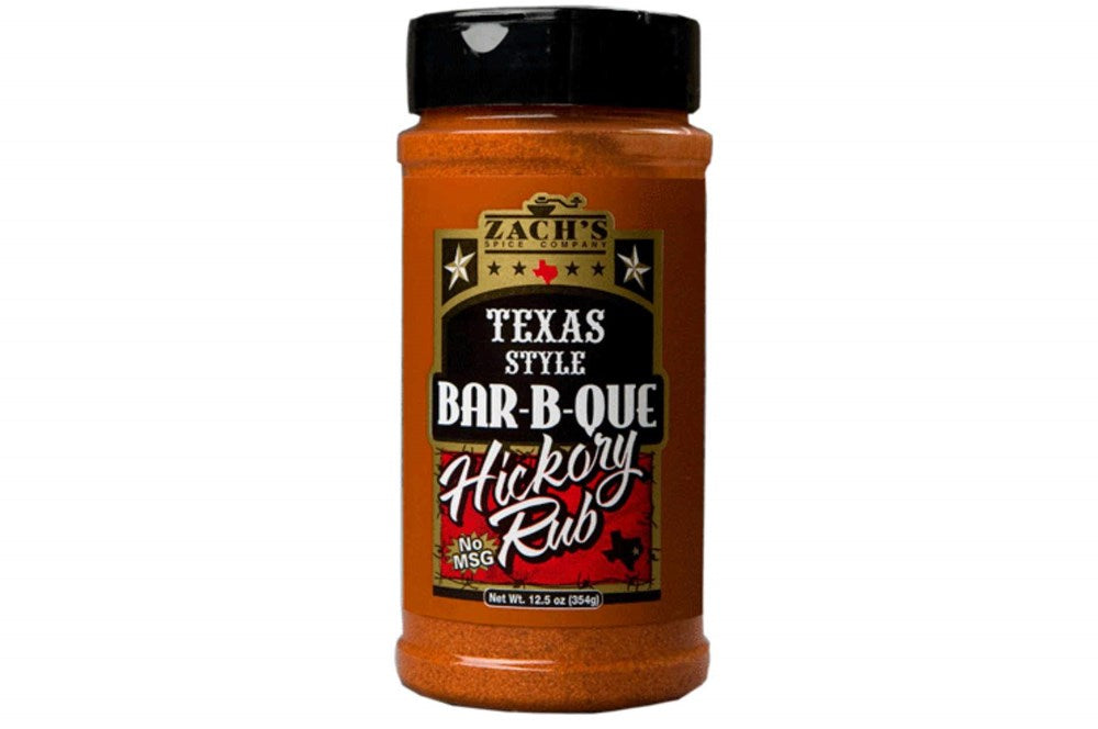 Zach's Texas Style Bar-B-Que Hickory Rub 12.5oz (BEST BY:NOV 24)