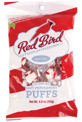 Red Bird Peppermint Puffs 4oz