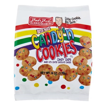 Bud's Best Candy Chips Candy'n Cookies 6oz