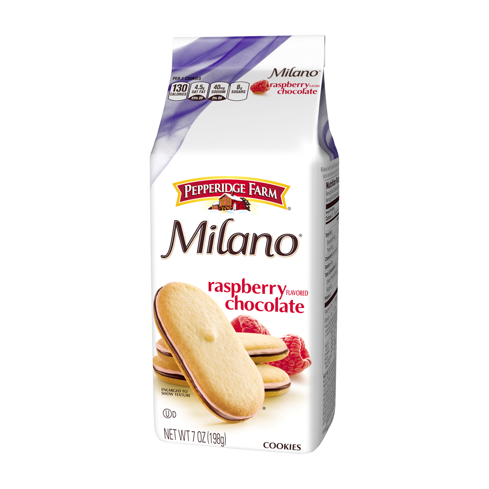 Pepperidge Farm Milano Raspberry Chocolate Cookies 7oz (BEST BY: MAY '26)