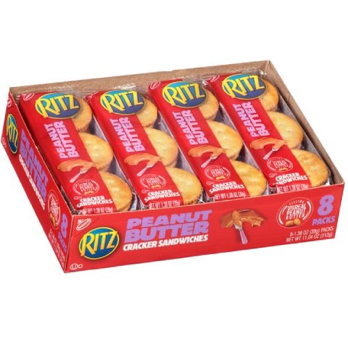 Ritz Cracker with Peanut Butter 8 Packs