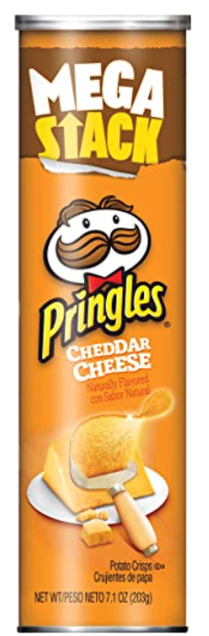 Pringles Mega Stack Cheddar Cheese 7.1oz
