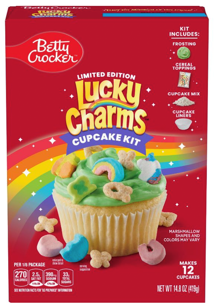 Betty Crocker Lucky Charms Cupcake Kit 14.8oz