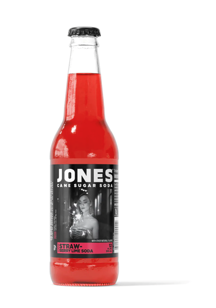 Jones Strawberry Lime Soda 12oz