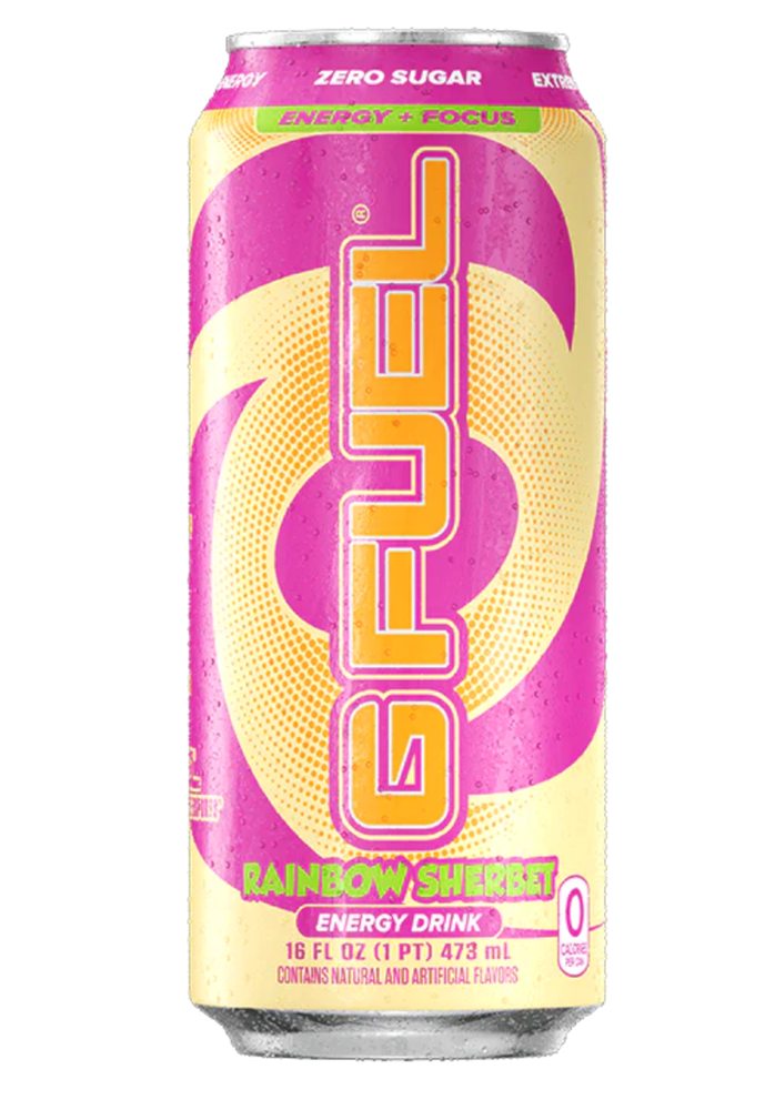 G FUEL Rainbow Sherbet Energy Drink 16oz