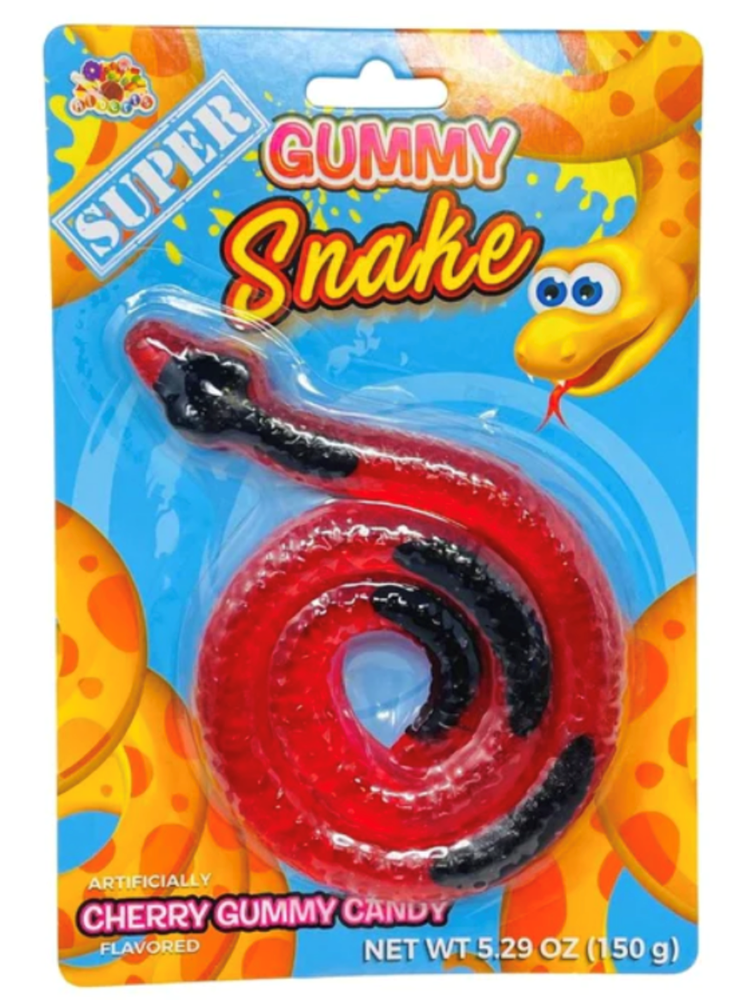Super Gummy Snake (Strawberry) 150g