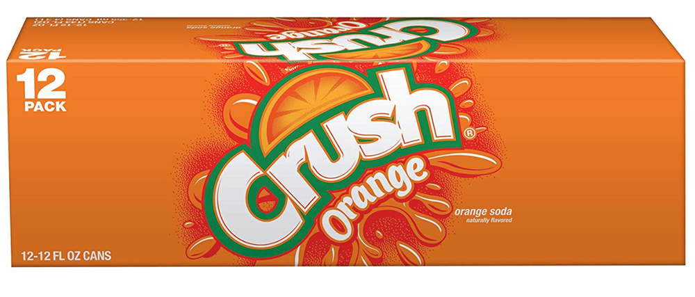 Crush Orange Soda 12 Pack / 12 oz cans