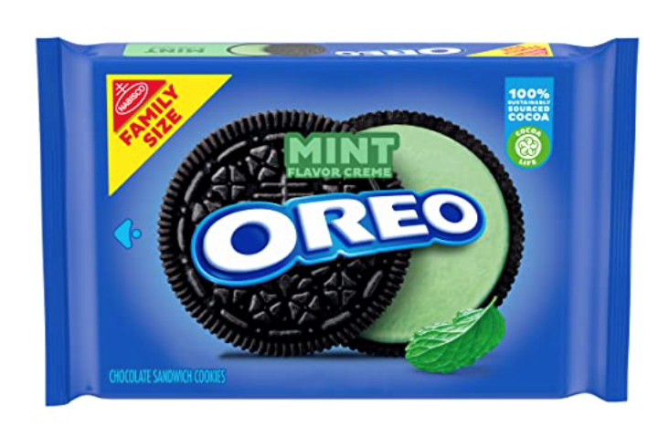 Oreo Mint Creme Sandwich Cookies 18.71oz (BEST BY: JUN '26)
