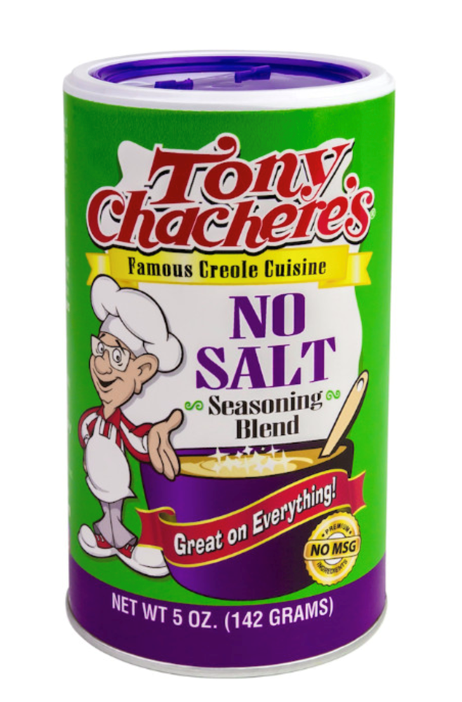 Tony Chachere's No Salt Seasoning 5oz (BEST BY: MAR '26)