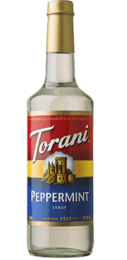 Torani Peppermint Syrup 25.4oz (BEST BY: APR 2026)