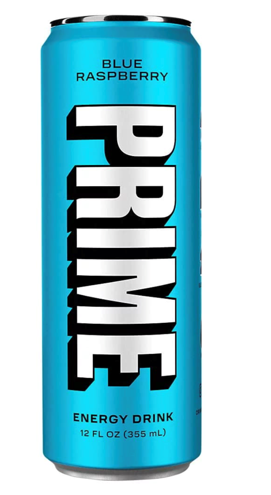 Prime Energy Blue Raspberry 12oz (APRIL 25)