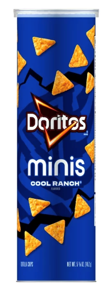 Doritos Minis Cool Ranch 5.1oz (BEST BY: FEB 10 2025)