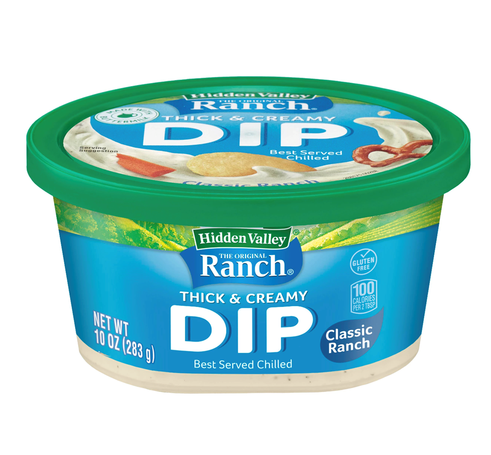 Hidden Valley Think & Creamy Ranch Dip 10oz