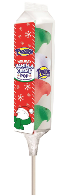 Peeps Holiday Pop Marshmallow Chicks 4ct