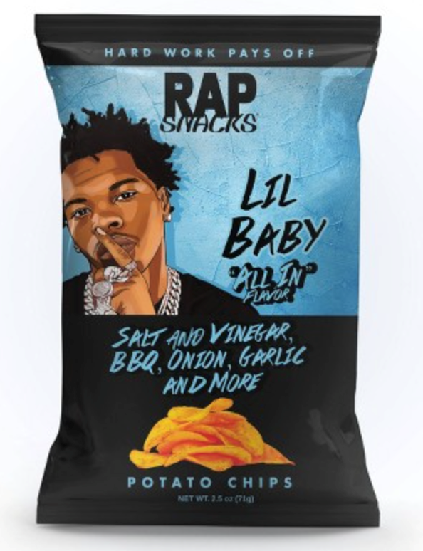 Rap Snacks Lil Baby All In 2.0oz (BEST BY: APR2026)