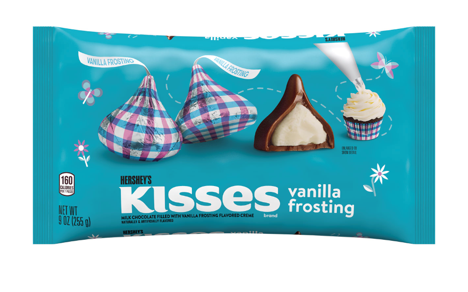 Hershey's Vanilla Frosting Kisses 9oz