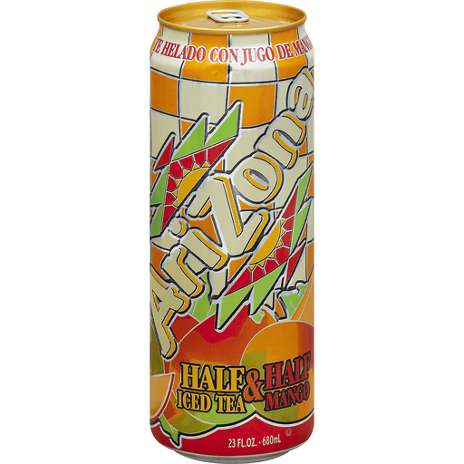 Arizona Half & Half Iced Tea Mango 24 Pack