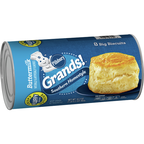 Pillsbury Grands! Southern Homestyle Buttermilk Biscuits 8cT (BEST BY: MAY '26)
