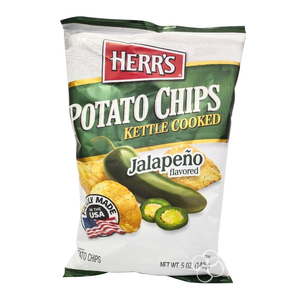 Herr's Kettle Cooked Jalapeno Potato Chips 5oz