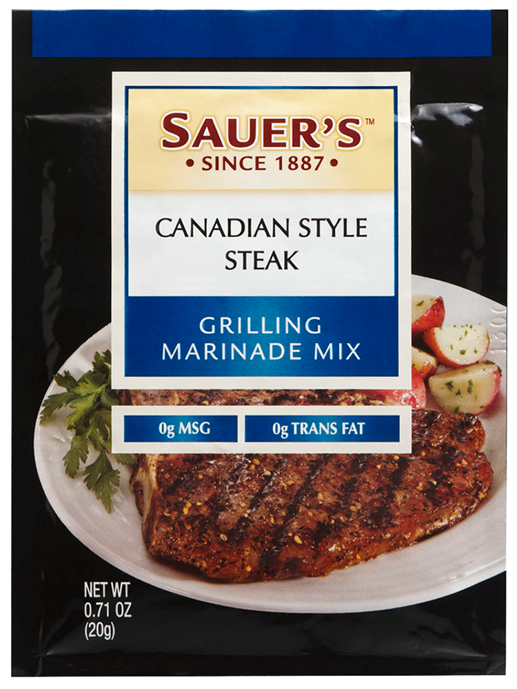 Sauer's Canadian Style Steak Marinade Mix 0.71oz