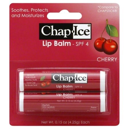 Chap Ice Cherry Lip Balm 2pk