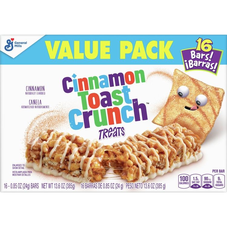 Cinnamon Toast Crunch Treat Bars 16ct