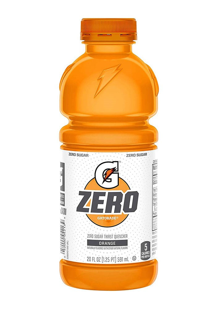 Gatorade G Zero Sugar Orange Thirst Quencher 20oz