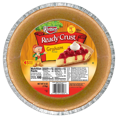 Keebler Ready Crust Graham Pie Crust 6oz