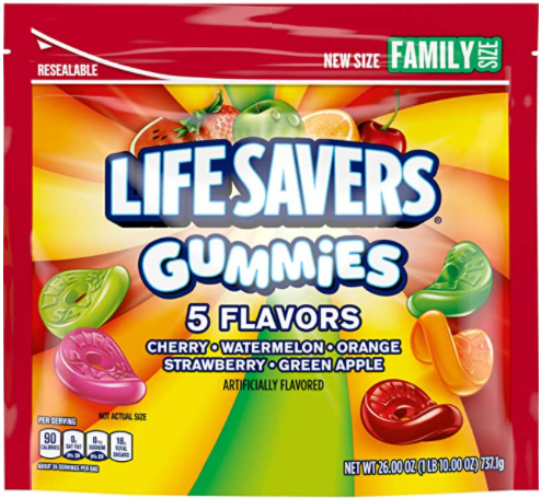 Life Savers Gummies 5 Flavors Family Size 26oz