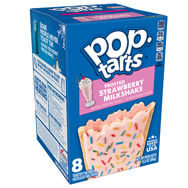 Pop Tarts Frosted Strawberry Milkshake 8 Pack