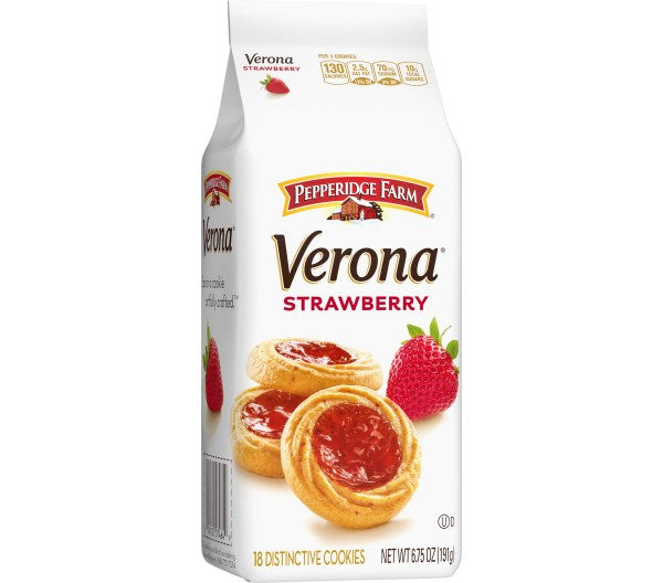 Pepperidge Farm Strawberry Thumbprint Cookies 6.75oz (BEST BY: JAN 26)