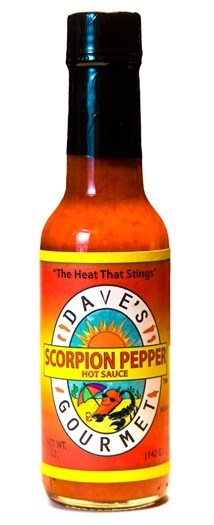 Dave's Gourmet Scorpion Pepper Hot Sauce 5oz (BEST BY: AUG 2022)