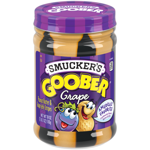 Smucker's Goober Grape PB&J Stripes 18oz