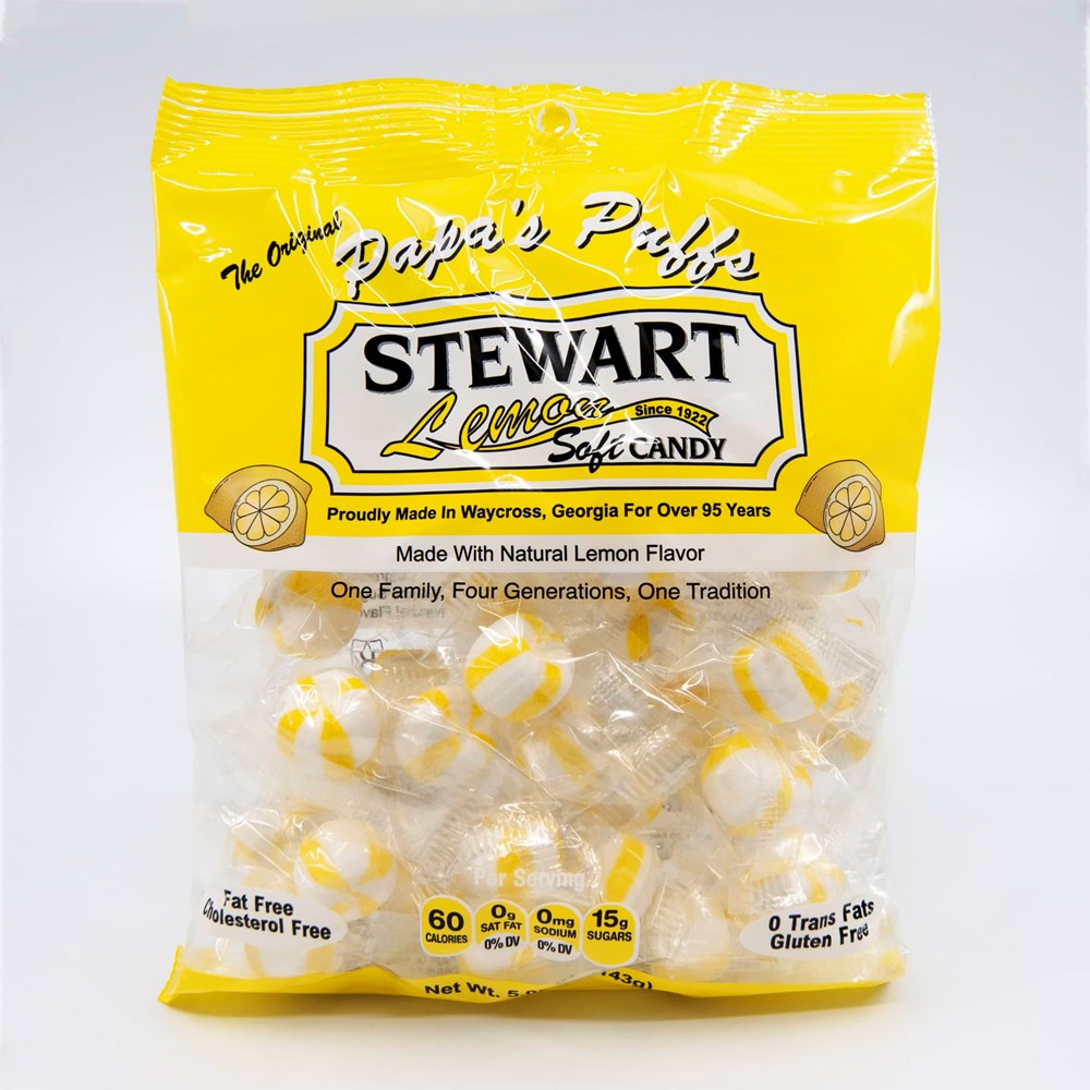Stewart Lemon Soft Candy 5.05oz