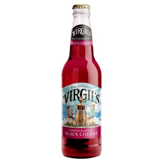 Virgil's Handcrafted Black Cherry Soda 12oz