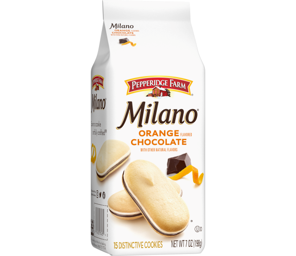 Pepperidge Farm Milano Orange Chocolate Cookies 7oz (BEST BY: MAY '26)