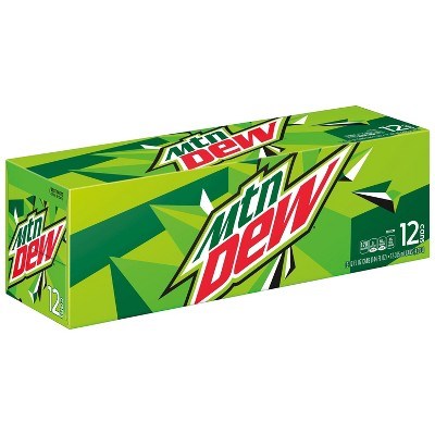 Mountain Dew 12 Pack / 12oz cans (BEST BY: MAR 2026)